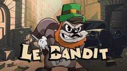 Stillbild ur den populära videosloten Le Bandit