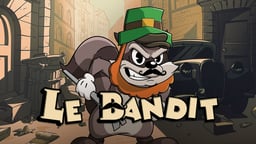 Stillbild ur den populära videosloten Le Bandit