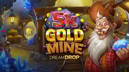Stillbild från Dream drop-sloten 5K Gold Mine Dream Drop