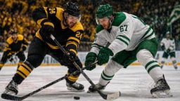 En av matcherna i SHL-finalen